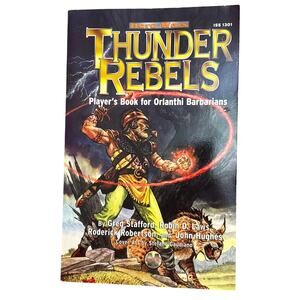 Y2K Thunder rebels RPG book players book for aoranthu Barbarians hero wars 2000
